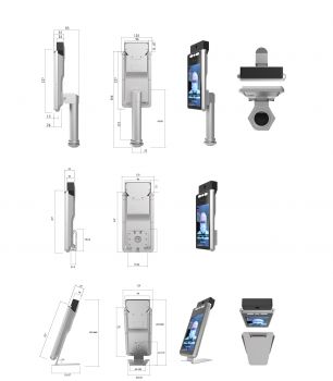 Тепловизионный терминал контроля доступа Термовед 522 МЕ Контроль