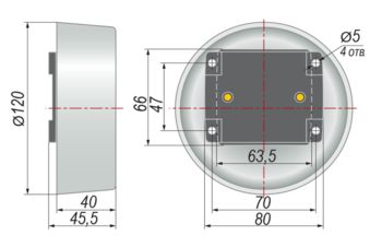 ДТС3005-х.В2 - датчик температуры наружного воздуха