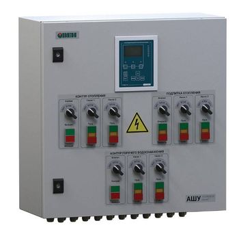 Шкаф управления тепловым пунктом с предустановленным силовым электрооборудованием ШУ-АШУ - шкаф автоматизированного управления тепловым пунктом