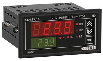 ТРМ202 - измеритель-регулятор двухканальный с интерфейсом RS-485