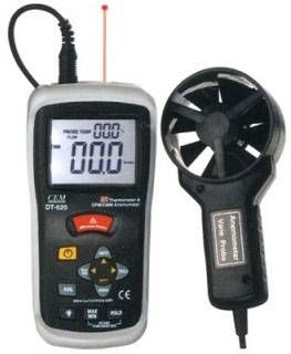 DT-620 - измеритель скорости воздуха и температуры