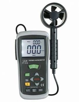 DT-618 - измеритель скорости воздуха и температуры
