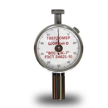 ТВР-D твердомер Шора (дюрометр) тип D с аналоговым индикатором