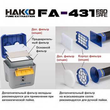 HAKKO FA-431 - дымоуловитель