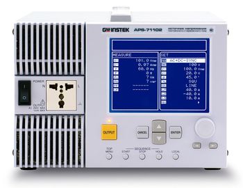 APS-71102, источник питания постоянного и переменного тока программируемый