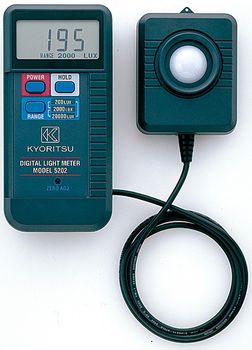 Kyoritsu KEW Model 5202 - Цифровой люксметр