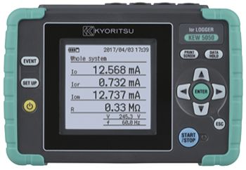 Kyoritsu KEW Model 5050 - Регистратор тока утечки