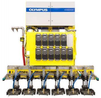 Olympus NDT RTIS - система контроля всего объема вращающейся трубы