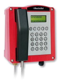 Ex ResistTel FHF - взрывозащищённый промышленный телефон красный