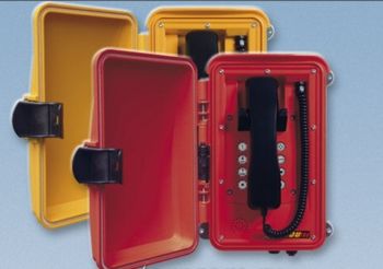 InduTel FHF - всепогодный промышленный телефон красный InduTel FHF