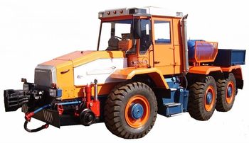ММТ-3  - Мотовоз маневровый на базе трактора  (локомобиль, тяговый модуль вагонов, маневровый тягач)